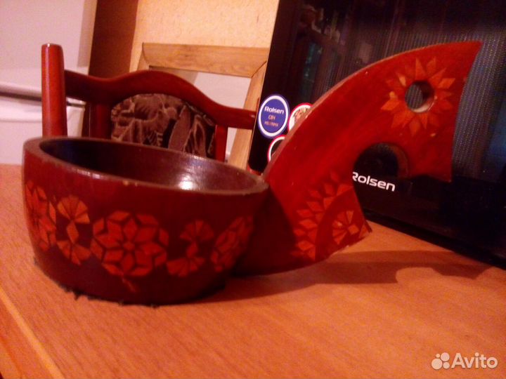 Кружка деревянная, очень красивая