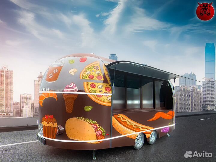 Мобильный прицеп на колесах