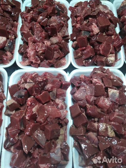 Натуральная еда для питомцев (мясо/субпродукты)