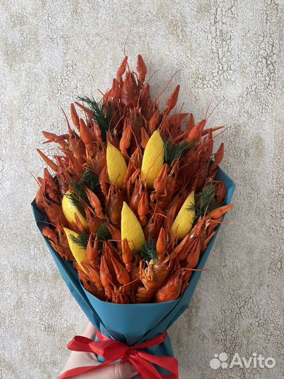 Мужской букет из раков, раки