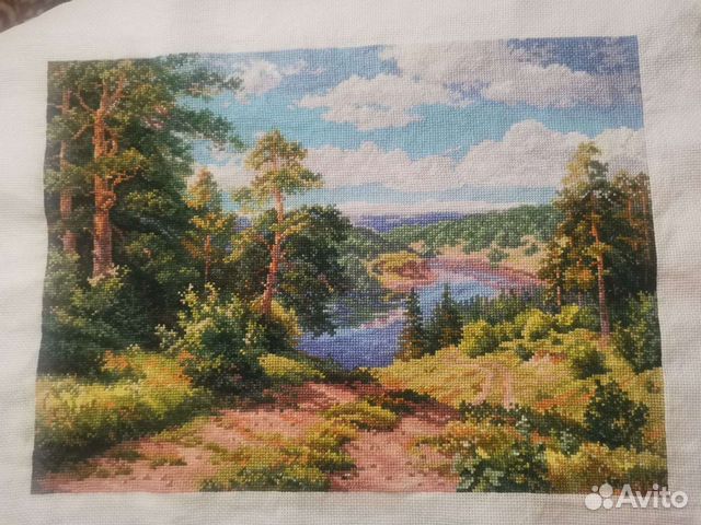 Картина вышитая крестом