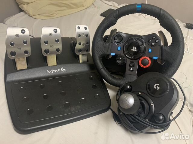 Игровой руль logitech g29 с коробкой передач купить в Санкт-Петербурге ...