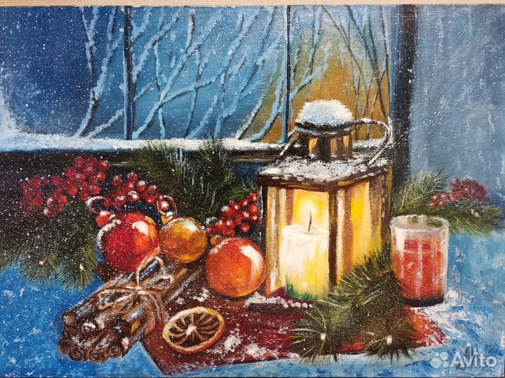 Картина маслом на холсте