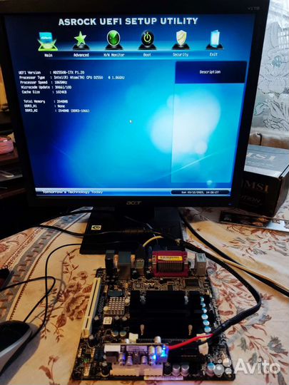 ASRock AD2550B-ITX