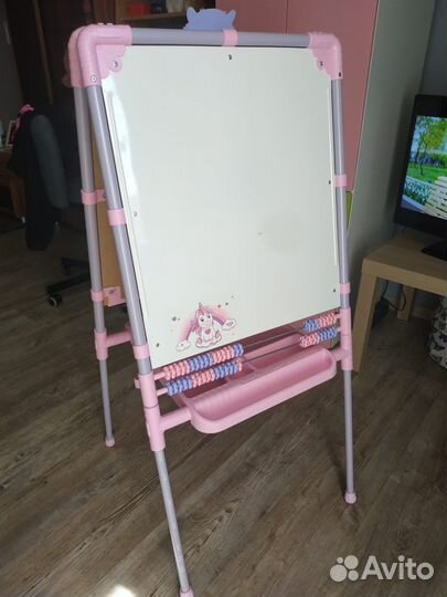 Мольберт детский с магнитной доской