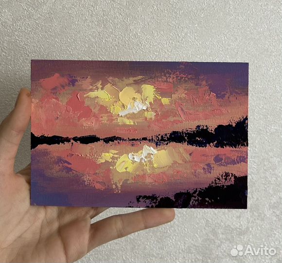 Этюд маслом