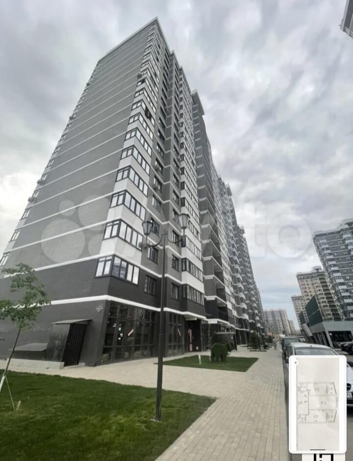 2-к. квартира, 70 м², 5/19 эт.