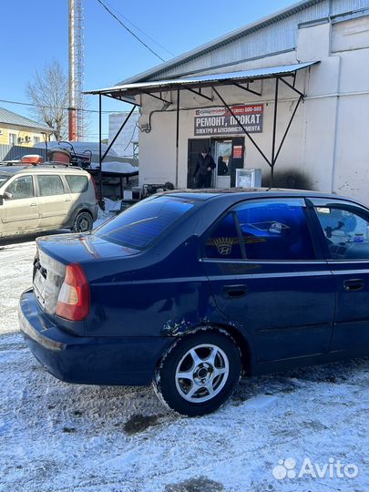 Hyundai accent в разбор
