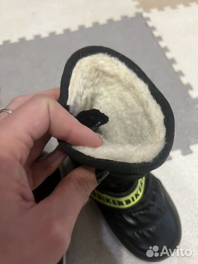 Сапоги зимние детские 26