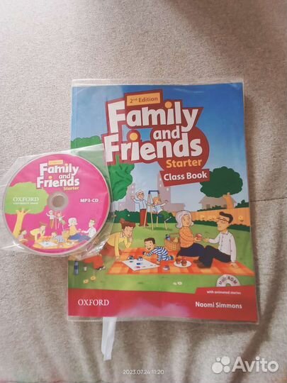 Учебник английского яз.starter Family and Friends