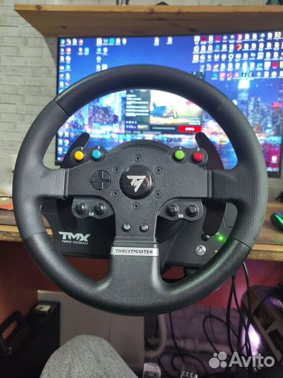 Игровой руль Thrustmaster TMX Pro Force FB + кпп