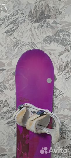 Сноуборд Burton Feather 143cm+крепления Burton Sti