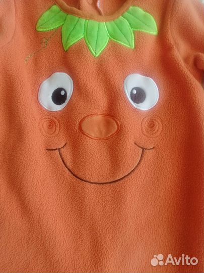 Костюм тыквы 0-3мес