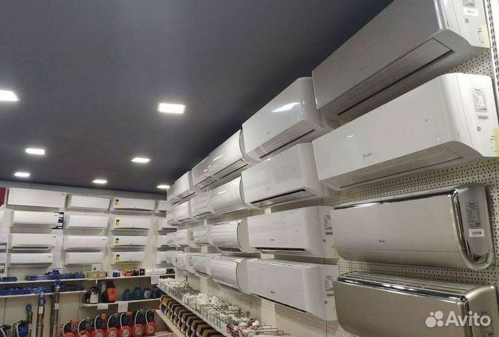 Сплит система с установкой