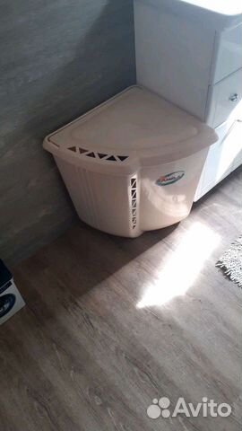 Корзина для белья угловая