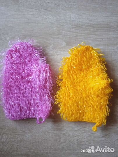 Мочалки ручной работы