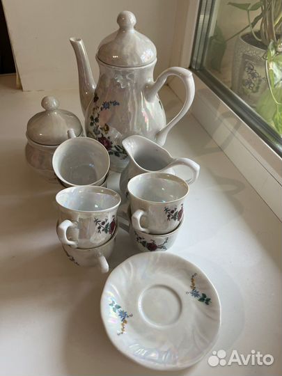 Чайный сервиз фарфор СССР