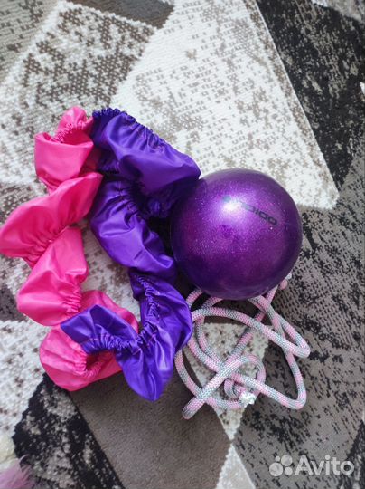 Мяч, скакалка чехол для обруча