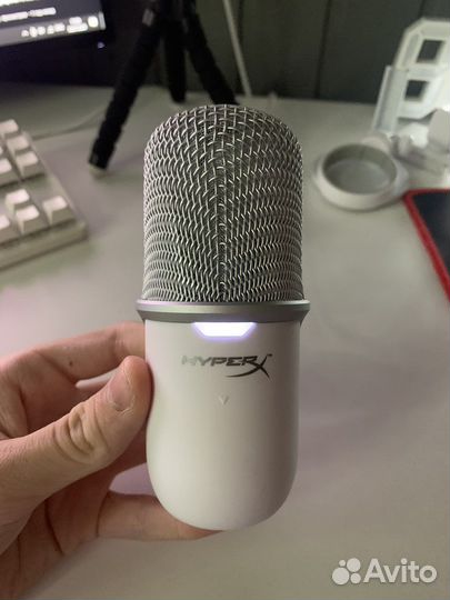 Микрофон Hyperx solocast white