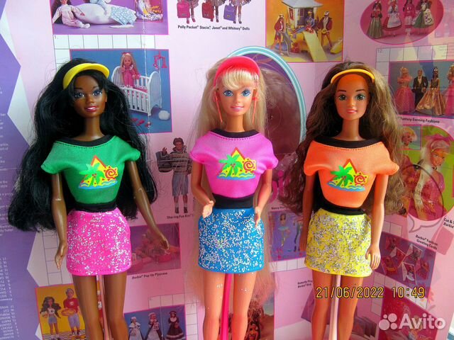 Платье на барби Glitter Hair