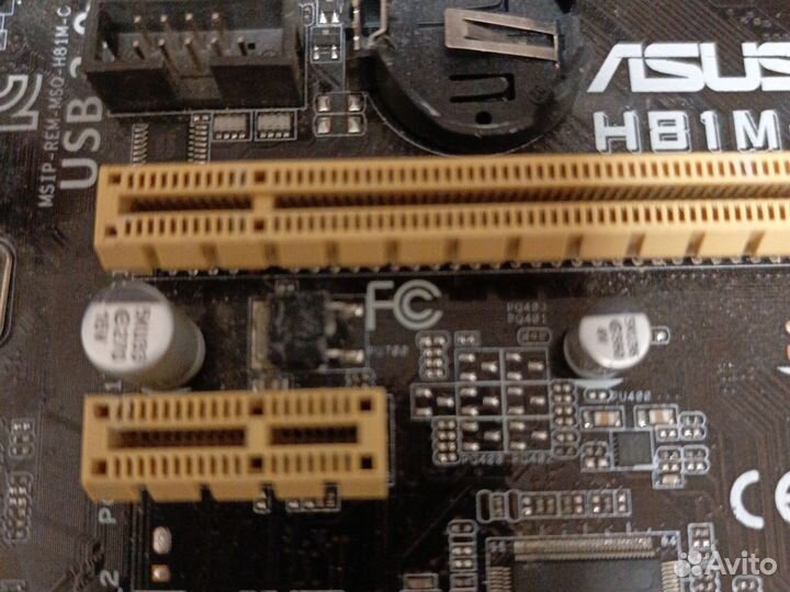 Asus h81m-c нерабочая