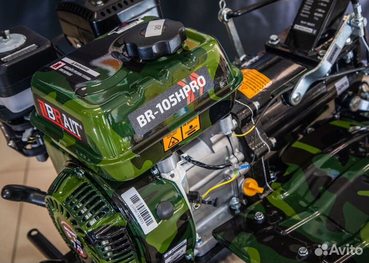Мотоблок бензиновый Brait -105 hpro(7л.с)