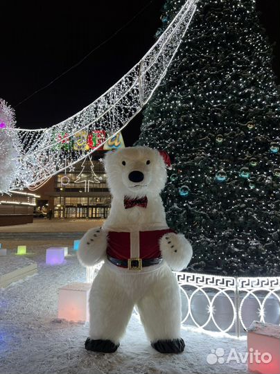 Мишка на праздник