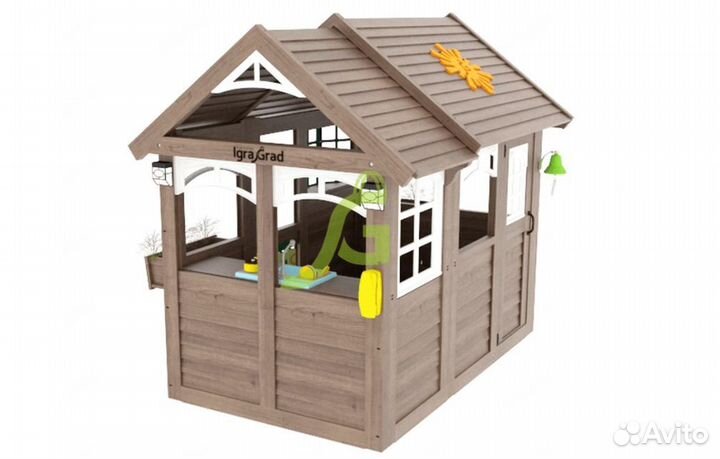 Детский домик игровой Коттедж 2