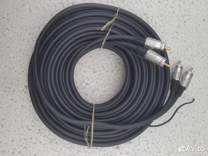 Межблочный кабель Luxmann 2RCA-2RCA, 5 метров