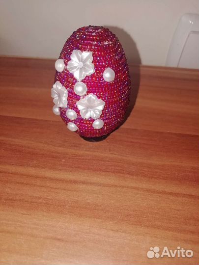 Яйцо из бисера