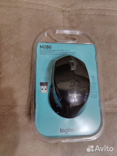 Мышка Logitech m280 (новая, запечатана)