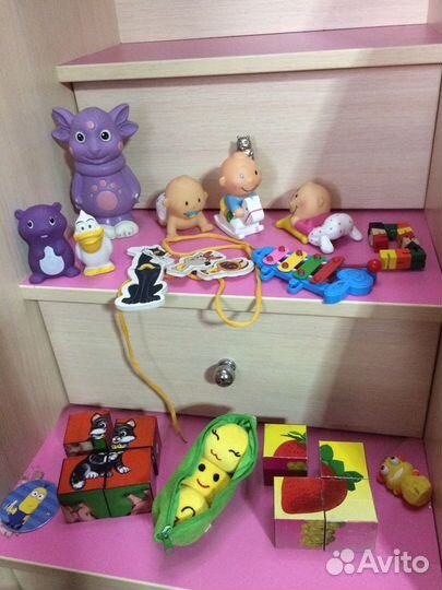 Детские игрушки пакетом для девочки