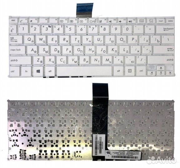 Клавиатура Asus Vivobook F200 Белая