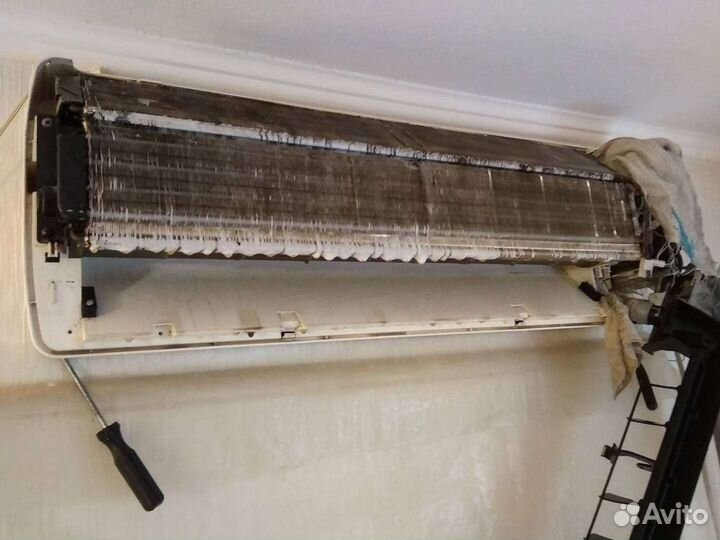 Чистка сплит систем Ремонт сплит систем