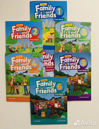 Family and friends starter 1; 2; 3; 4; 5; 6