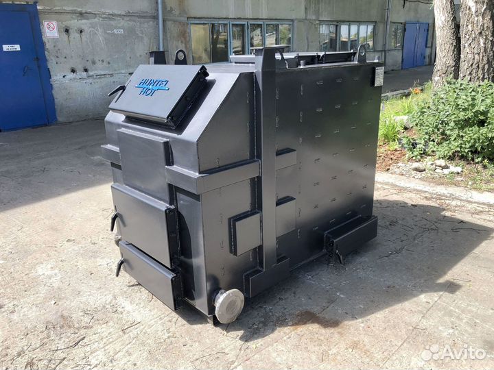 Твердотопливный котёл длительного горения