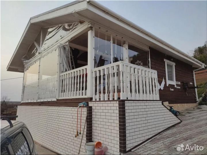 Мягкие окна на террасу