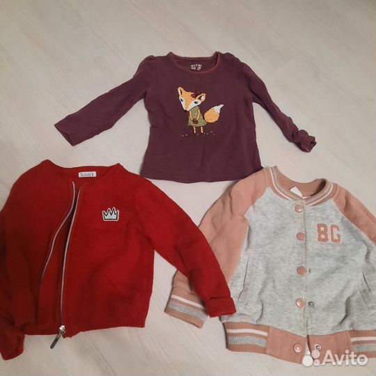 Пакет одежды для девочки 80