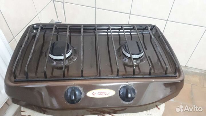 Плита газовая двухкомфорочная Гефест