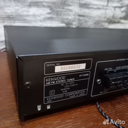 Tuner kenwood 593S