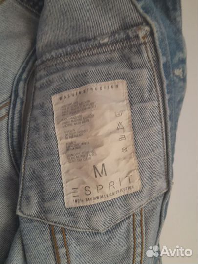 Жилет джинсовый esprit оригинал винтаж