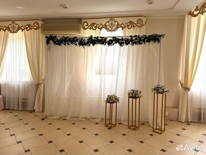 Стойки для цветов на свадьбу