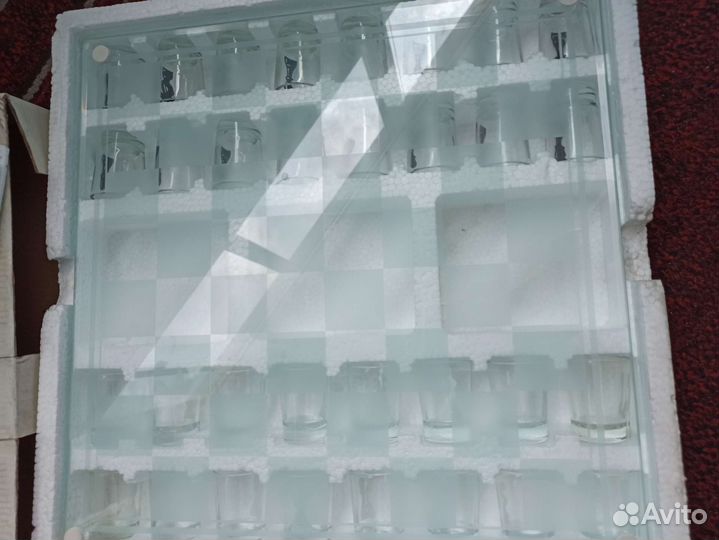 Шахматы рюмки