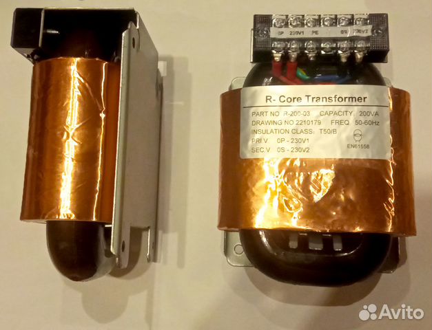 Трансформатор изолирующий разделительный для звука купить в Москве ...