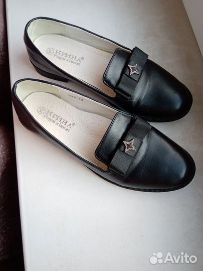 Туфли школьные для девочки 34