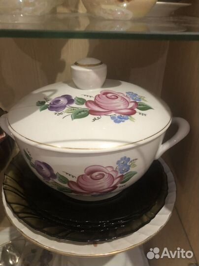 Столовый сервиз фарфор СССР