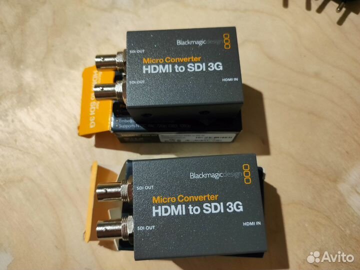 Blackmagic Micro Converter hdmi в SDI 3G