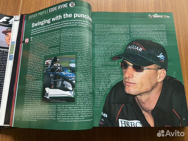 Книга Formula One Annual 2001, с автографом объявление продам