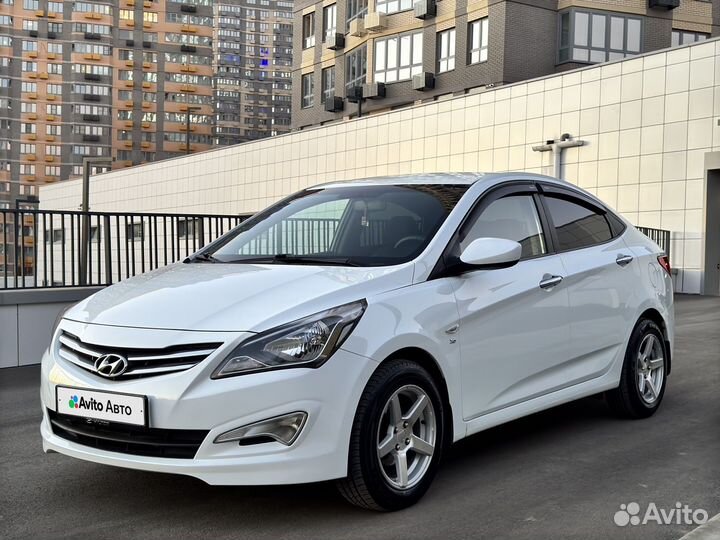 Hyundai Solaris 1.6 AT, 2015, 134 800 км