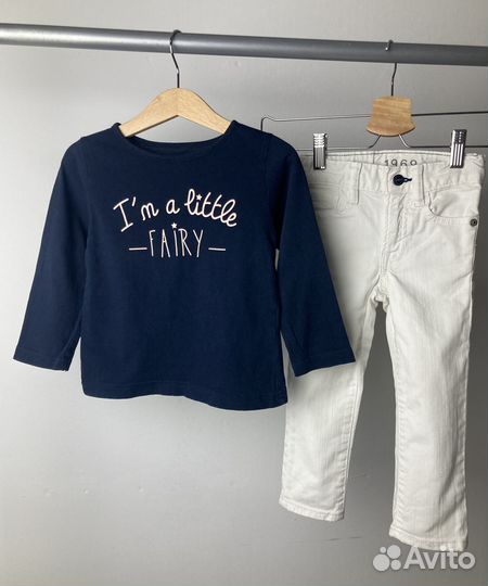 Фирменные вещи пакетом девочке 86/92 hm zara